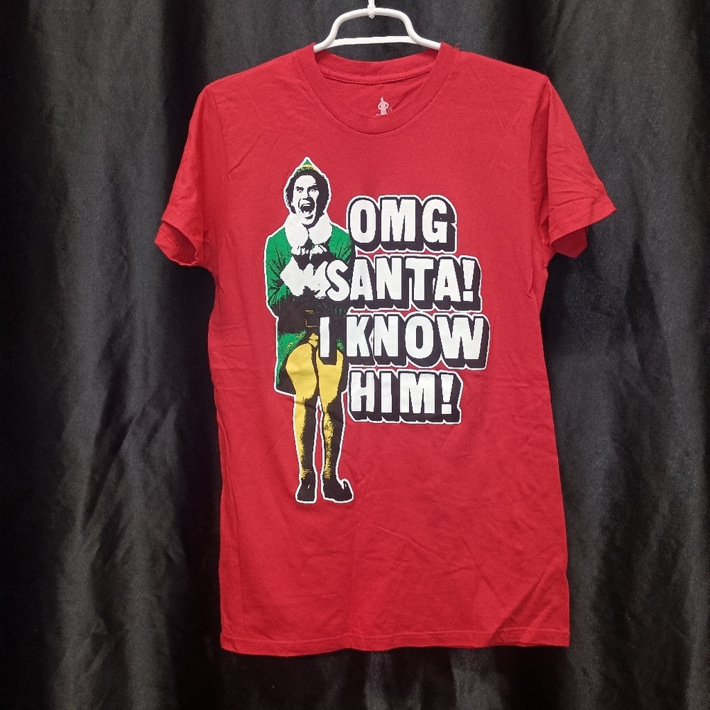 ELF Red Short Sleeve Holiday Tees - Picture 4 of 9